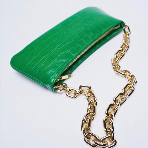 Zara animal print chain bag - Picture 2 of 3